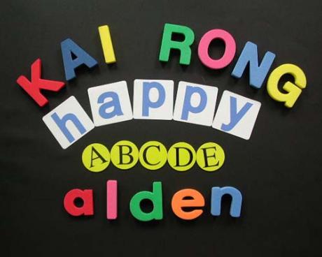 Preschool Children Aided Magnetic Educational Article-phonetic Symbols (ABC)
